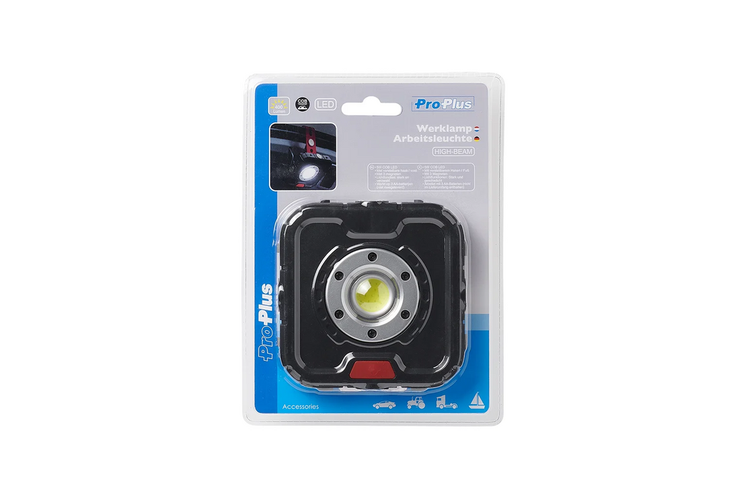 Lampă de lucru ProPlus LED 5W 400lm cu baterie + lanternă