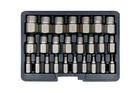 Extractoare de șuruburi pentru șuruburi interne deteriorate YATO YT-06034 3-23mm 25 buc.