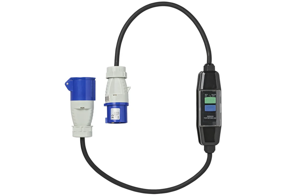 Cablu adaptor ProPlus 373589 CEE cu întrerupător diferențial 120 cm