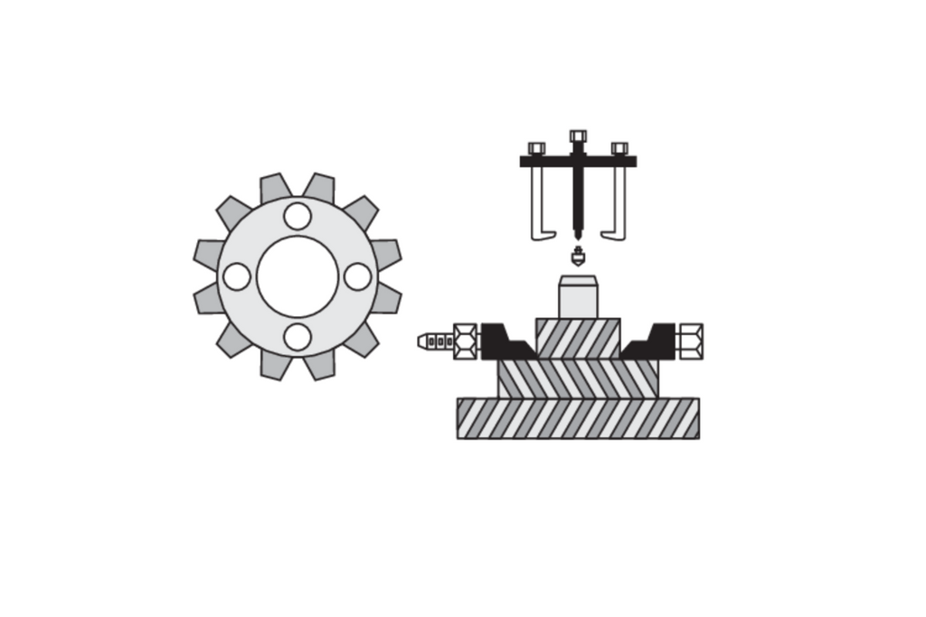 Set extractor și separator YATO YT-06412, 14 bucăți