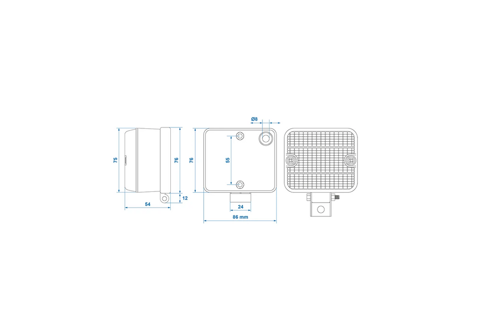 Lampă de ceață spate universală ProPlus 343632