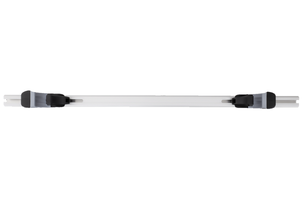 Eco Alubase 135 - portbagaj universal din aluminiu cu șine și încuietori