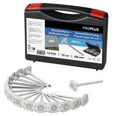 Set de cuie de cort ProPlus 361736V02 cuie metalice într-o cutie 15 buc.