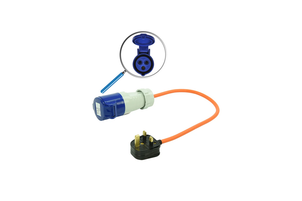 Adaptor cu ștecher UK și priză CEE 16A ProPlus 373522 cablu 40cm