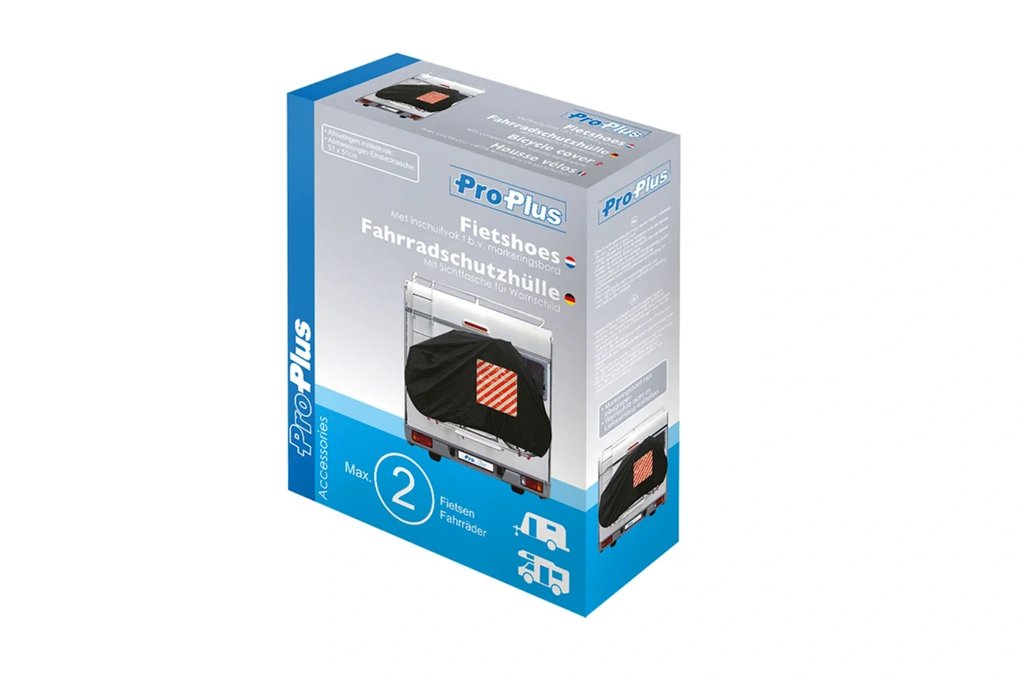 ProPlus 330286 Husă pentru suport de bicicletă pentru remorcă spate, pentru 2 biciclete