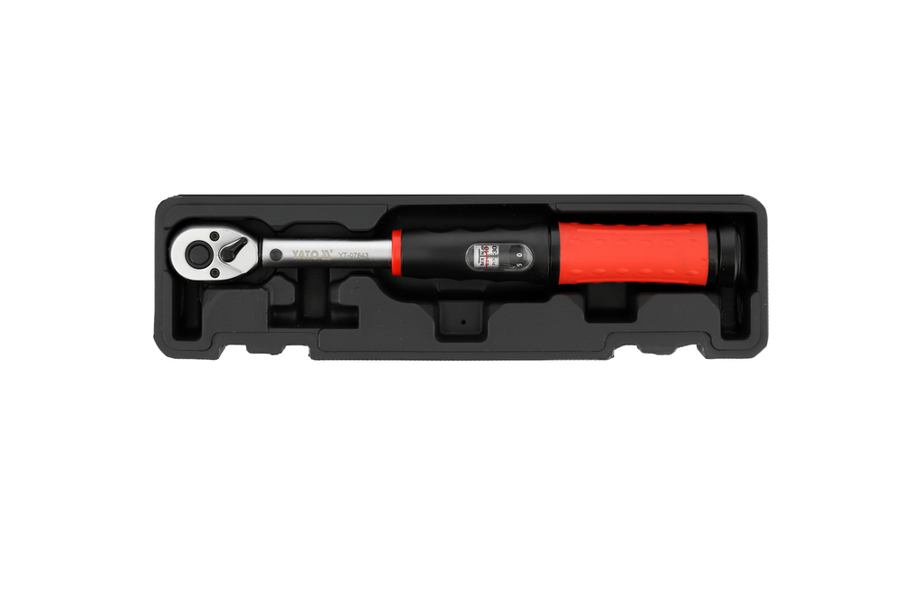 Set chei dinamometrice YATO 3/8" 10–60Nm, 6 piese, pentru înlocuirea bujiei