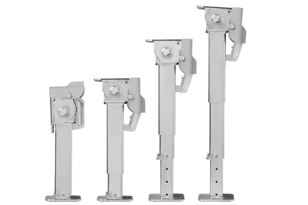 Set de două suporturi extensibile cu manivelă și montare ProPlus 361500 pentru remorcă platformă de 1000 kg 290-460 mm