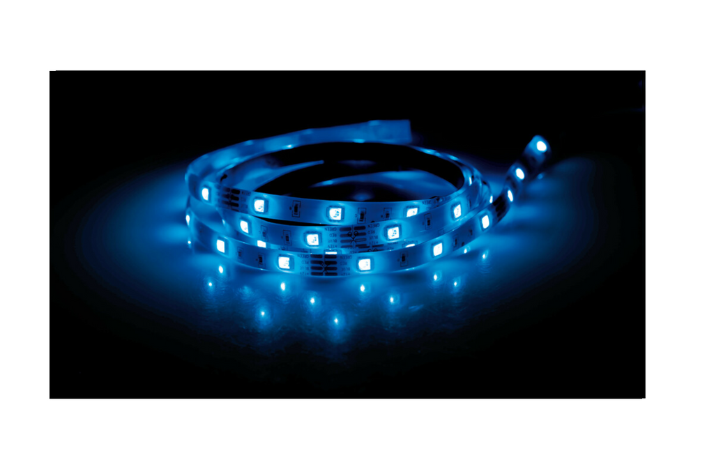 Bandă LED RGB cu bandă autoadezivă LAMPĂ 12/24V 200 cm
