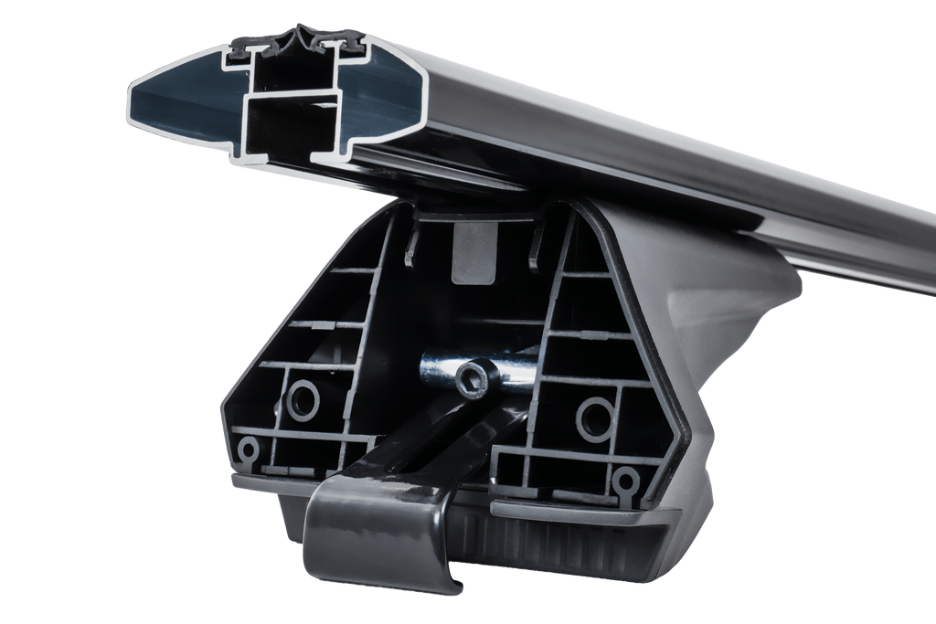 Bară de plafon Inter Pack Virgo IR 135 (G2) cu șine integrate (negru)