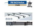 Bară de plafon Mont Blanc Pro Rack 312 pentru Opel Vivaro II 2015- Renault Trafic III 2015-