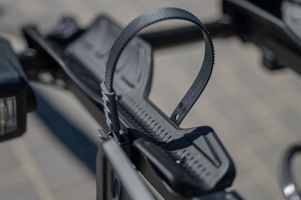 Inter Pack Spider 2E PRO - suport de biciclete montat pe bara de remorcare pentru 2 biciclete electrice