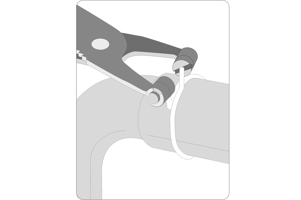 Clește drept pentru cleme de expansiune YATO YT-0650