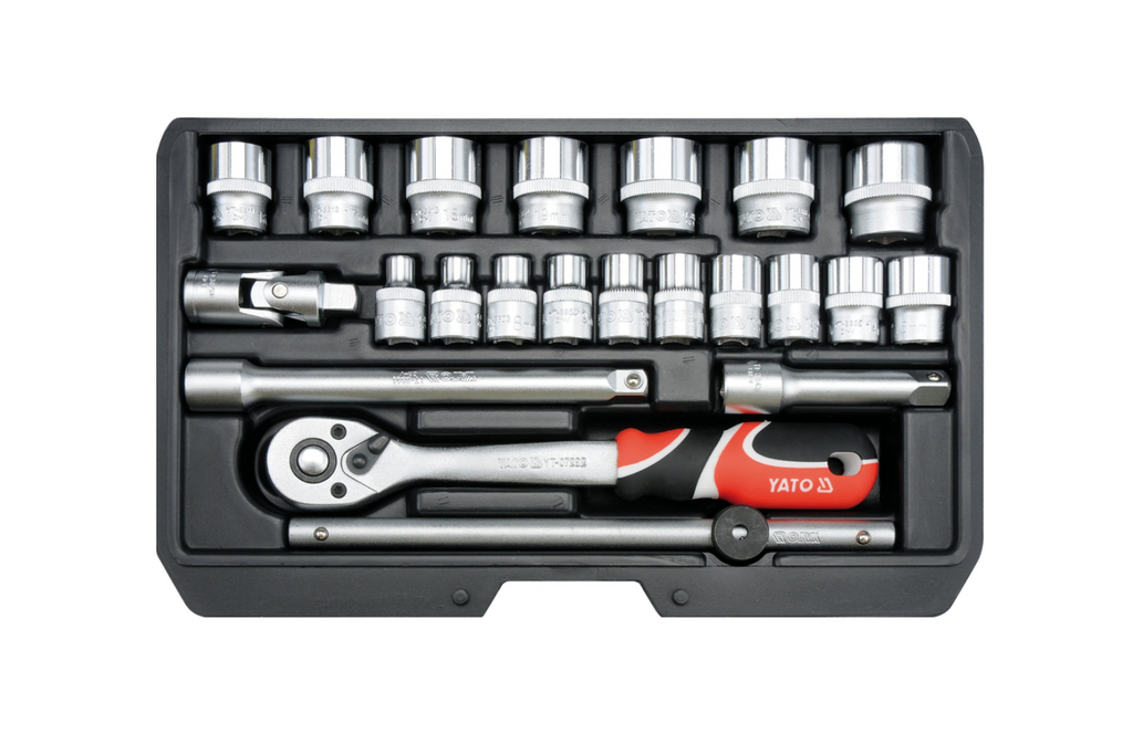 Set scule YATO YT-38561 3/8" 22 buc.