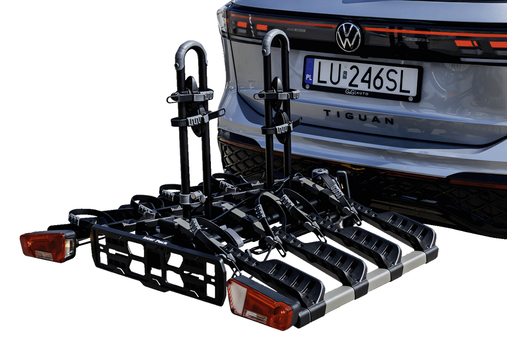 Inter Pack New Spider 4 - suport pentru 4 biciclete pe bara de remorcare