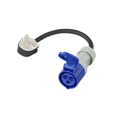 Adaptor cu ștecher CEE și priză UK ProPlus 373522DE cablu 40cm 16A 230V