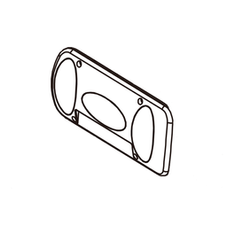 Abajur pentru platformă de bicicletă Inter Pack Quattro/Trio/Duo (stânga)