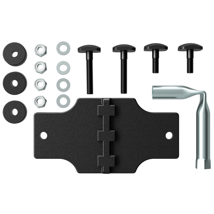 Adaptor profil T nr. 364 (glisiere pentru bare de aluminiu) pentru suporturi de biciclete Peruzzo