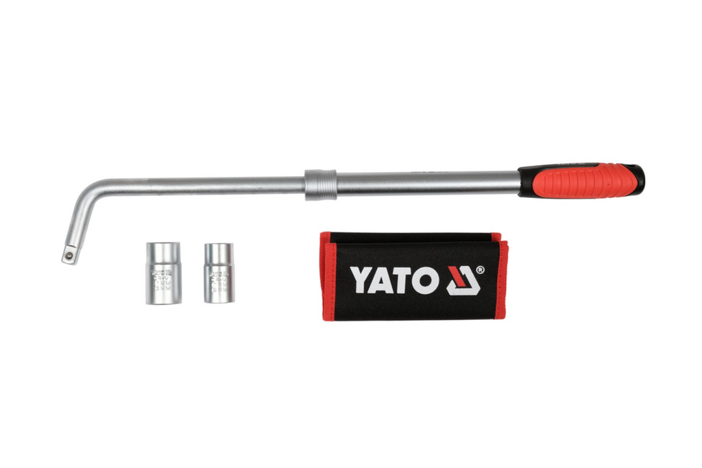 Chei tubulare extensibile YATO YT-08040 pentru roți 17x19mm 21x23mm
