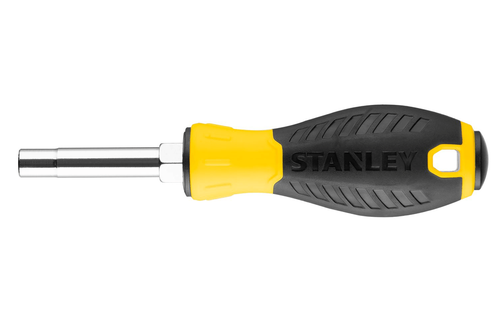 Șurubelniță STANLEY cu 6 capete, 3 biți / 6 vârfuri