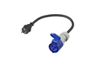 Adaptor cu ștecher Schuko și priză CEE 16A 230V ProPlus 373526 cablu 40cm