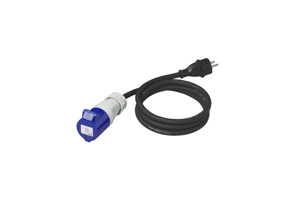 Adaptor cu ștecher cu împământare și priză CEE 16A ProPlus 373527DE cablu 150cm