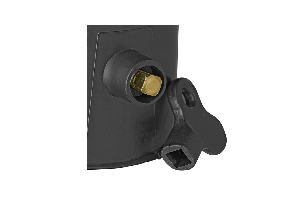 ProPlus 344162 Capac sferic pentru bara de remorcare, negru, cu încuietoare