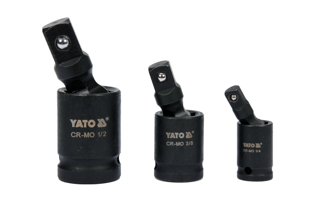 Set îmbinări de impact YATO YT-10643 1/4", 3/8", 1/2" 3 buc.