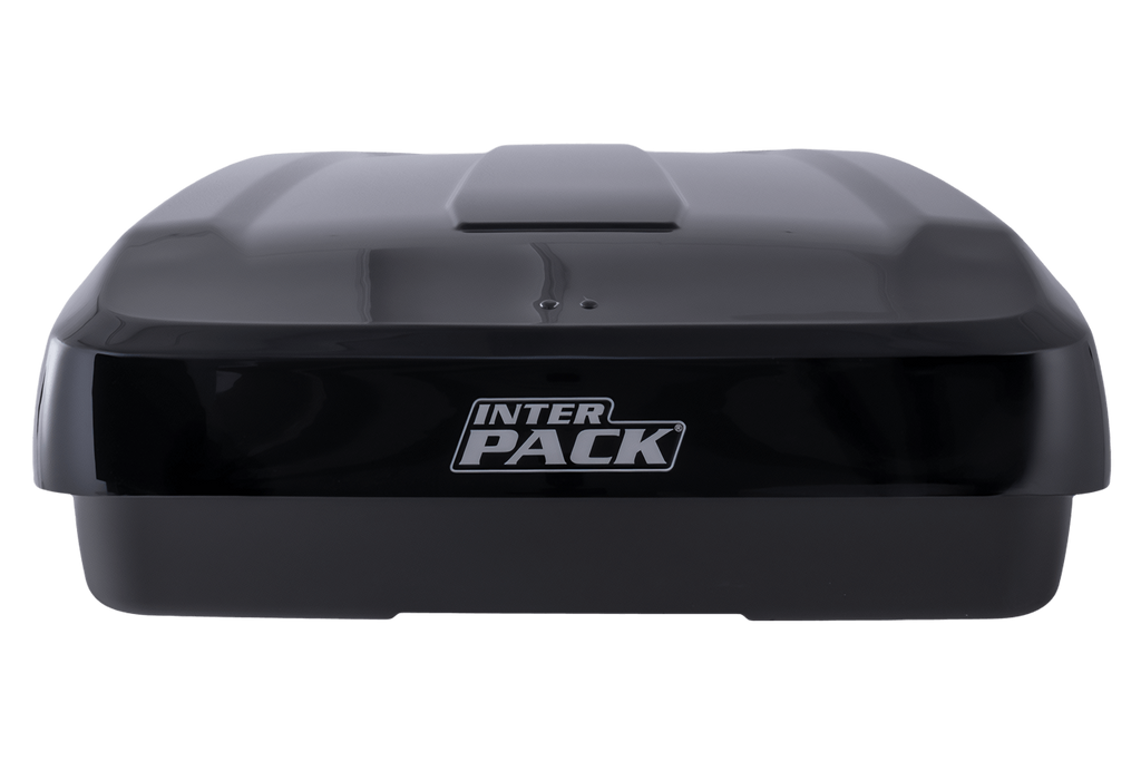 Cutie de portbagaj Inter Pack Monsun L, negru metalizat