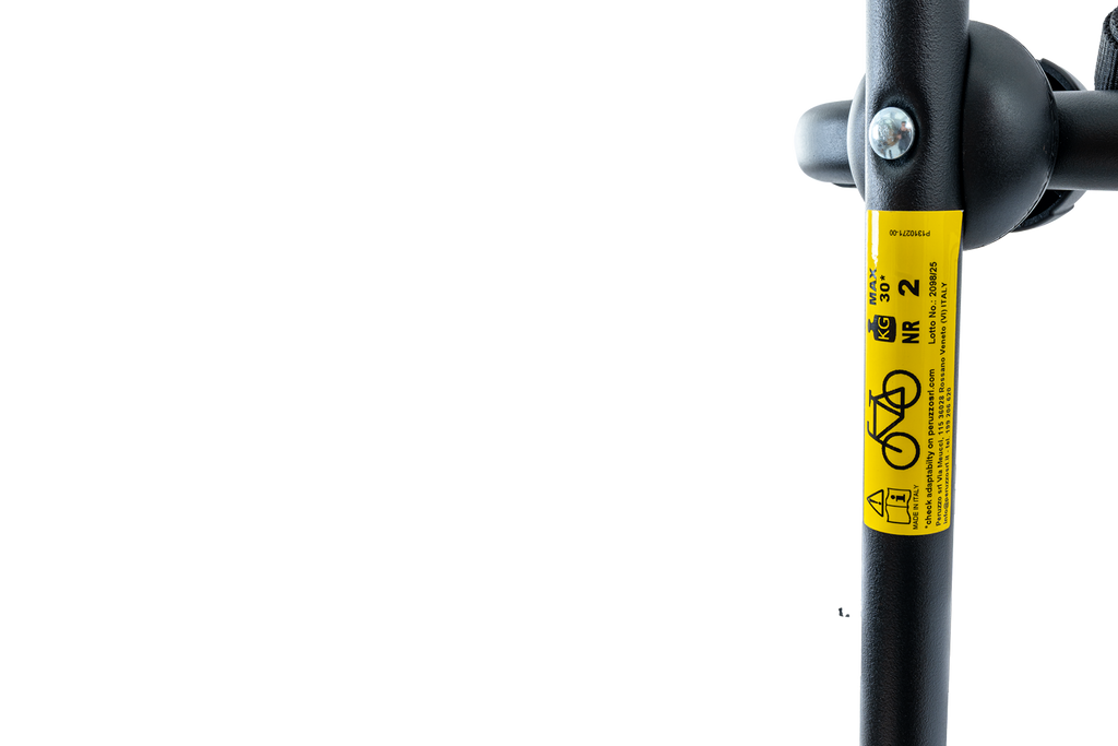 Suport biciclete Peruzzo Brennero 4x4 pentru roată de rezervă - suport pentru 2 biciclete cu șine (negru)