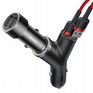 Încărcător auto BASEUS tip Y 2xUSB, priză brichetă 40W