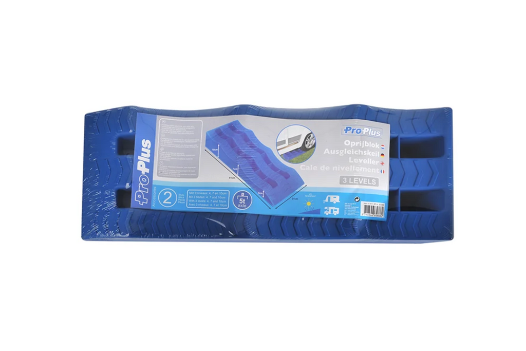 Set de două pene de rampă de nivelare ProPlus 361560 în 3 etape, 5t