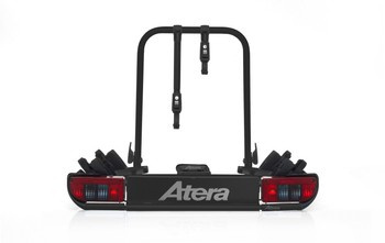 Atera Strada e-bike - suport pentru 2 biciclete montat pe cârligul de remorcare (negru)