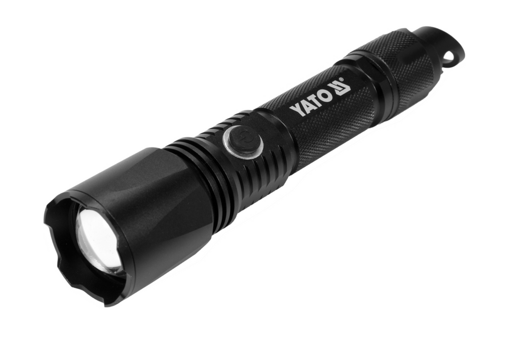 Lanternă multifuncțională YATO YT-08559 LED 900lm, baterie externă, desfăcător de sticle, ciocan de urgență