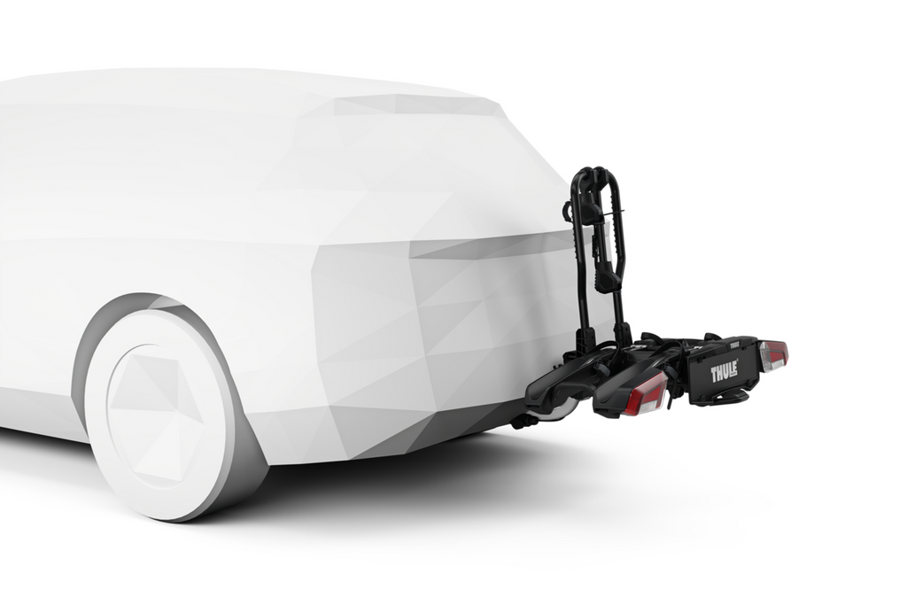 Thule EasyFold 3 - suport de biciclete pliabil pentru cârligul de remorcare, pentru 2 biciclete (944100)