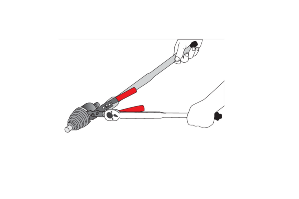 Clește de prindere pentru articulații YATO YT-0606 235 mm