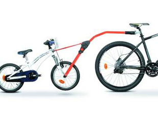 Trail Angel - cârlig de remorcare pentru bicicletă de copil - roșu