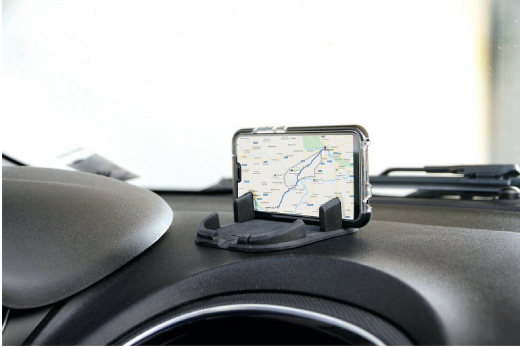 Covoraș telefon LAMP Phone-Mat organizator/suport auto din silicon 110x110mm