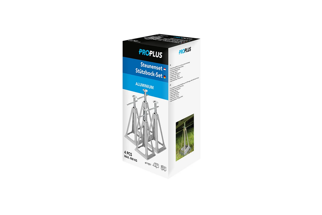 Set de patru suporturi extensibile ProPlus 360803 stabilizator pentru remorcă 3600 kg 430 mm