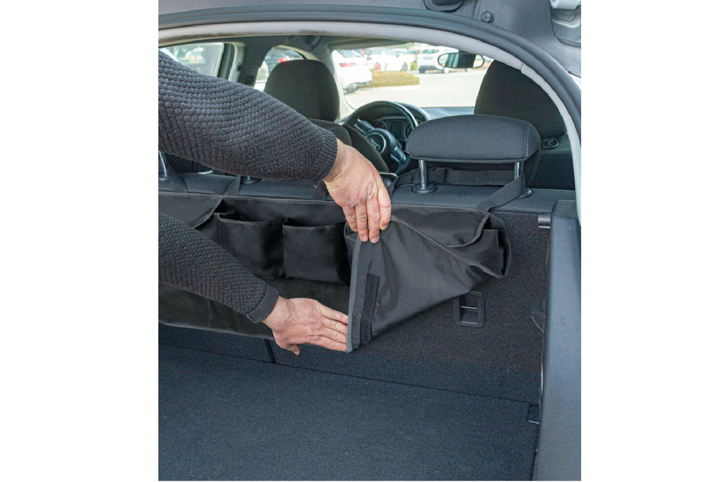 Organizator auto LAMP Multi-Pocket DeLuxe pentru portbagaj, spătarul scaunului 88x46cm
