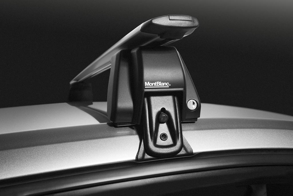 Bară de plafon Mont Blanc Furka E+D argintie