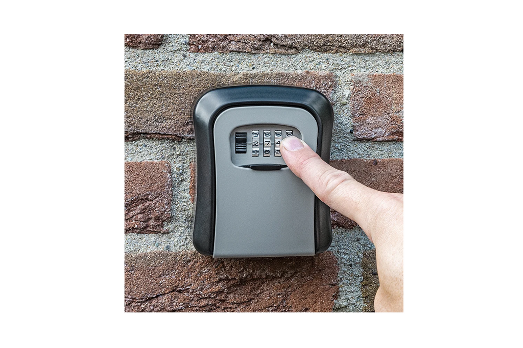 Seif cu cheie și lacăt cu combinație ProPlus 540254, dulap cu cod pentru exterior
