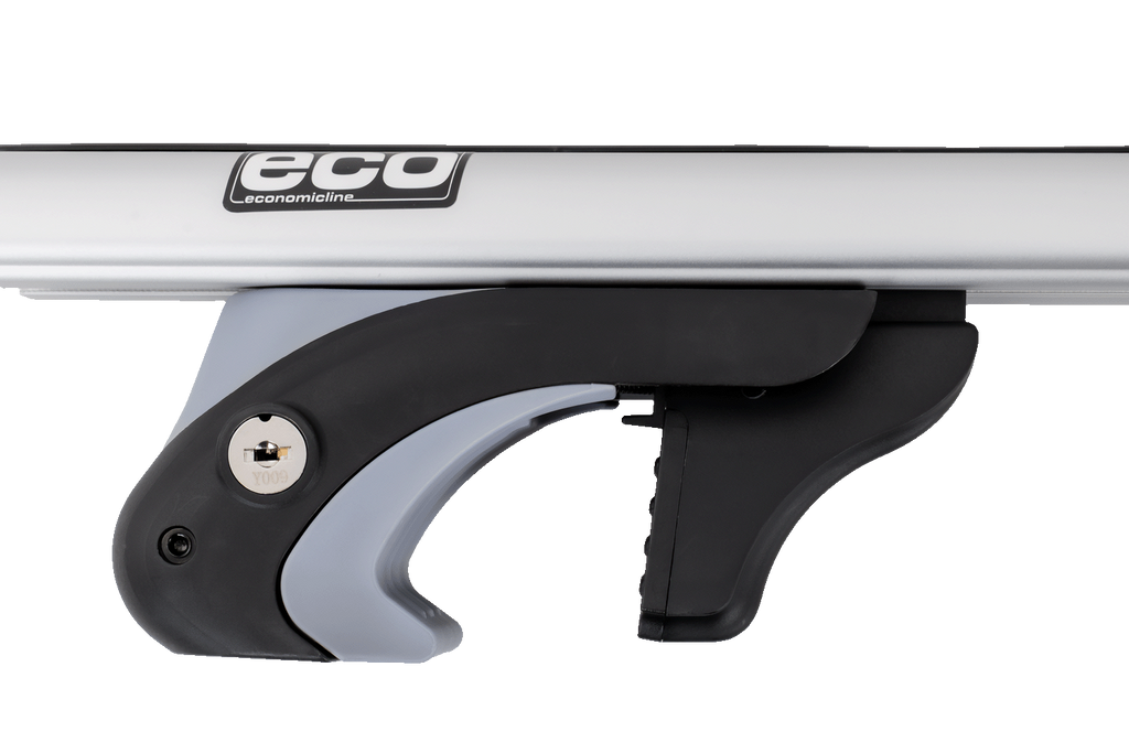 Eco Alubase 135 - portbagaj universal din aluminiu cu șine și încuietori