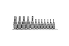 Set de douăsprezece chei TORX pe șină YATO YT-04331