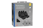 Set huse auto LAMPA Elegance, gri, pentru scaunele față și spate