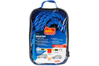 Cablu de remorcare cu cârlige LAMPA chingă de remorcare 4m/18mm/5t albastru