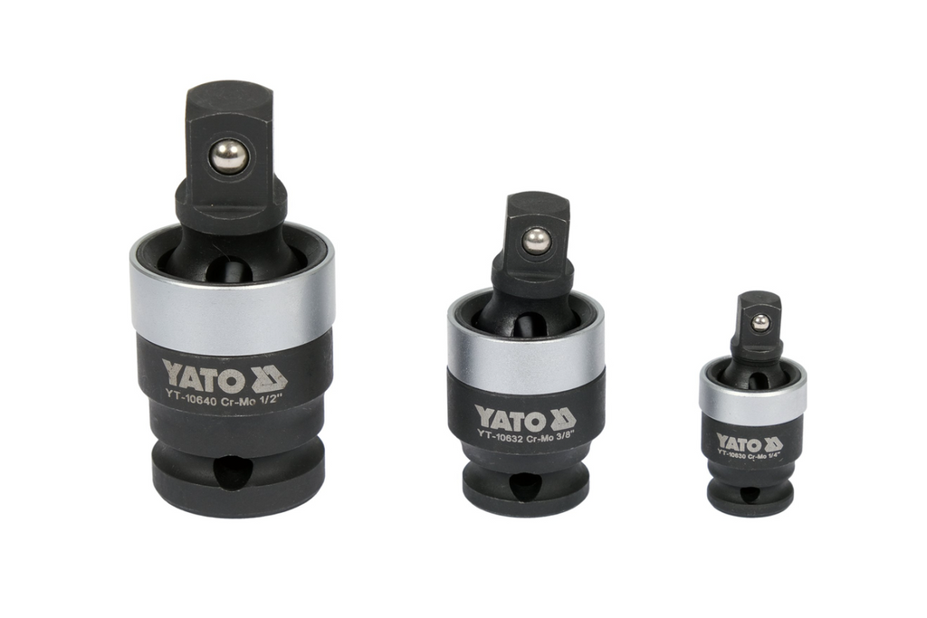 Set îmbinări de impact YATO YT-10642 1/4", 3/8", 1/2" 3 buc.