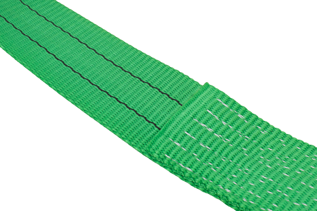 Frânghie de remorcare cu cârlige HILLS 5m/60mm/6t verde