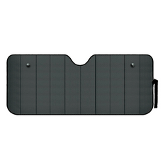 Covoraș auto LAMPA negru mat, vizieră solară 72x145cm