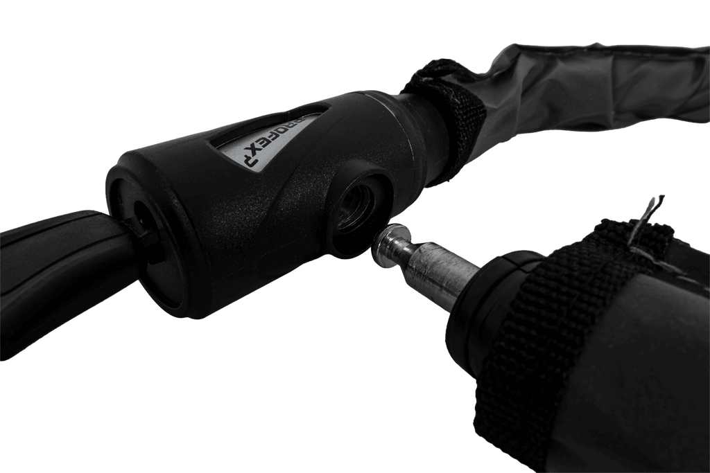 Lacăt de bicicletă PROFEX Reflex Steel Armor, lungime 70 cm