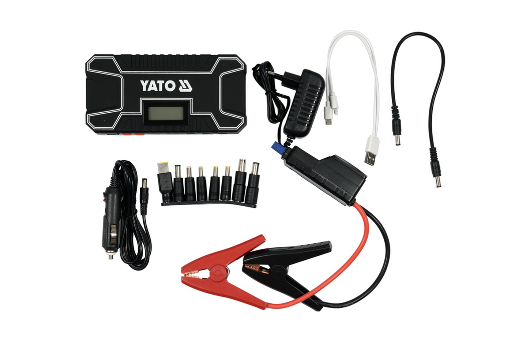 Baterie externă YATO YT-83082 12000mAh cu afișaj LCD